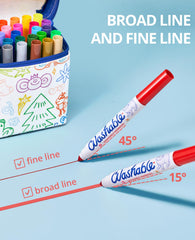 JoyCat dual-tip markers for broad fills and fine details