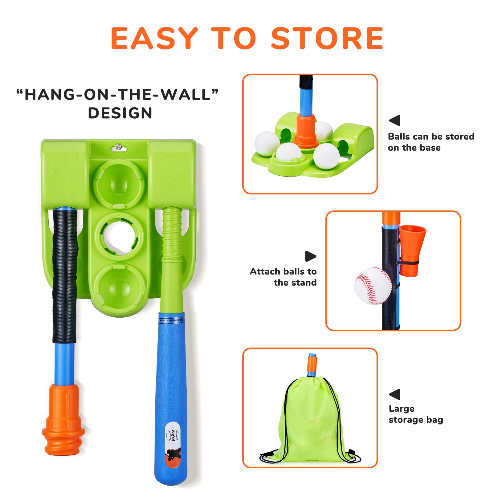 JoyCat tool-free assembly promises easy, fast setup anywhere.
