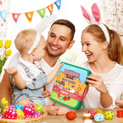 JoyCat Farm Busy Book soft-felt-materials ensures gentle touch and durability