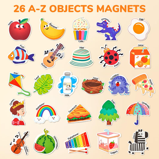 JoyCat magnets shown with large handles for little hands and easy grip.