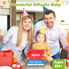 JoyCat gift-ready puzzle set makes a thoughtful birthday or Easter present.