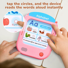 JoyCat Kids Learning Tablet card-03 supports word building and vocabulary growth.