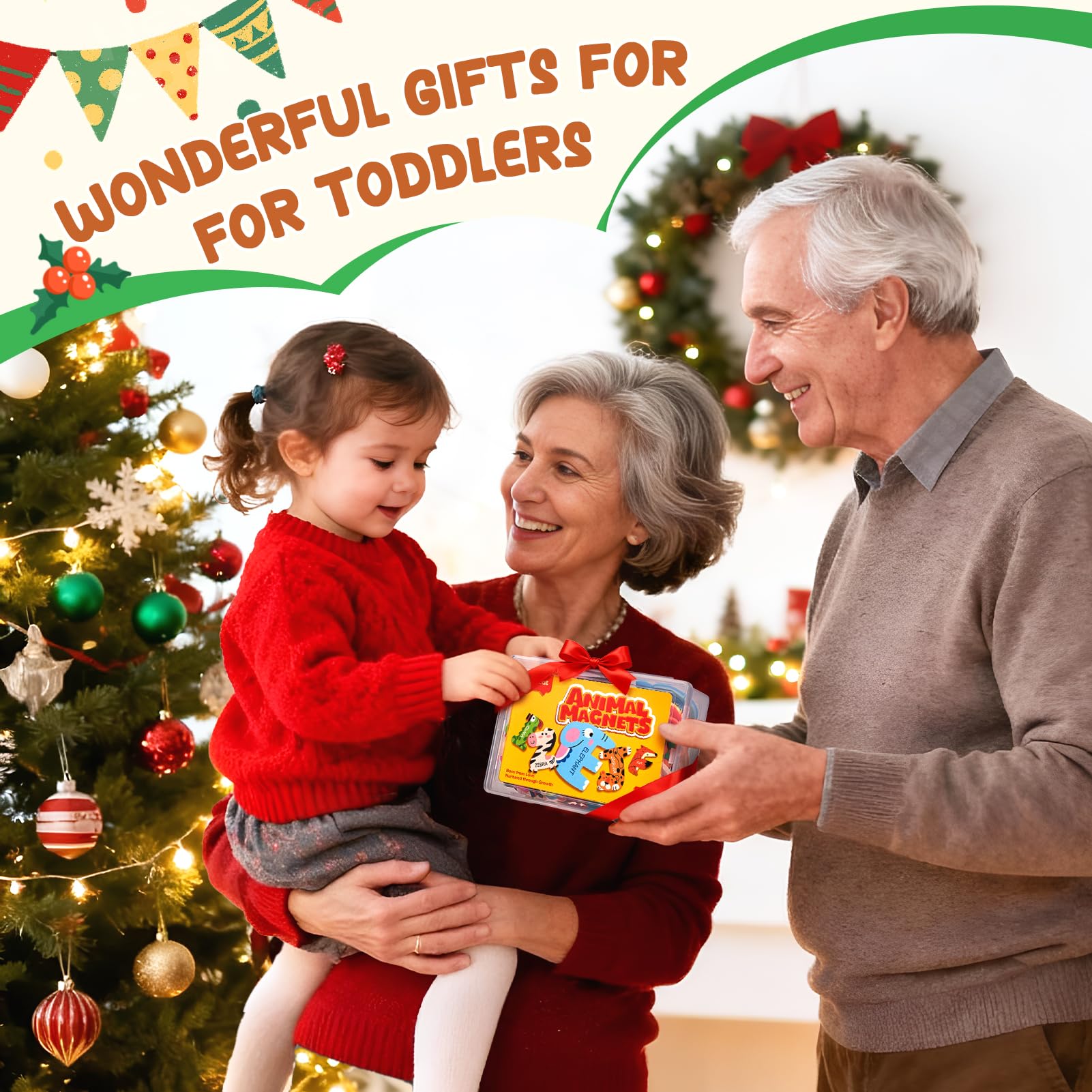 JoyCat large, easy-to-grip magnets support little fingers during play