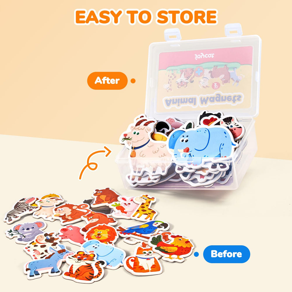 JoyCat learning magnets boost fine motor skills through interactive play.