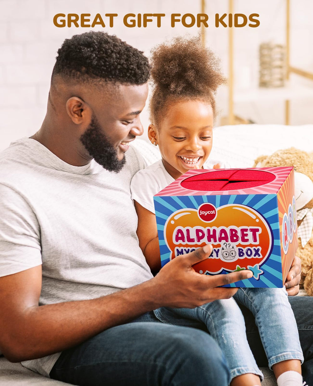 JoyCat compact storage box enables easy cleanup and travel-ready learning.