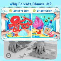 JoyCat Ocean Busy Book screen-free-play for distraction-free entertainment