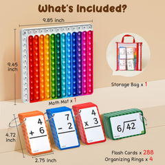 JoyCat organized-flash-cards-rings for portable practice