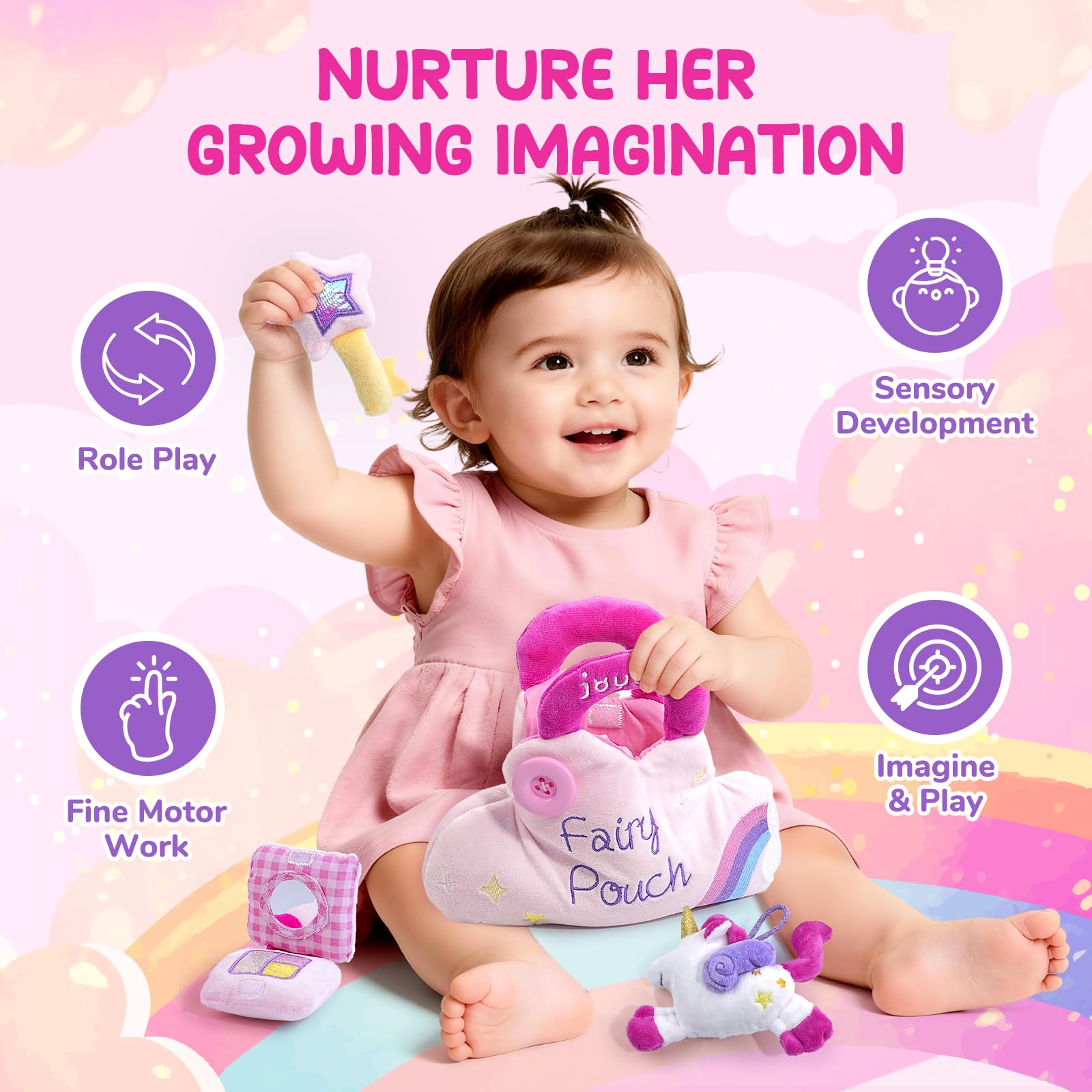 JoyCat 5-piece toddler set supports early pretend play