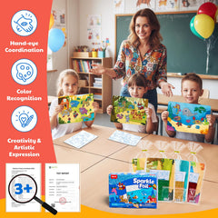 JoyCat picture canvases feature four themes for varied creative projects.