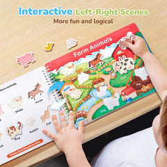 JoyCat Busy Book color recognition pages engage children with vibrant learning activities