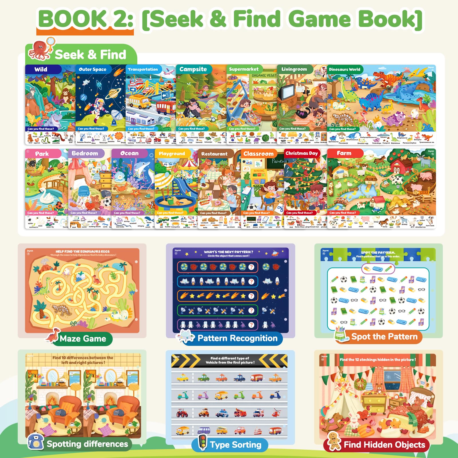 JoyCat storage bag keeping learning materials organized on the go