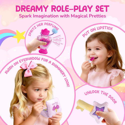 JoyCat cloud purse with beeping star key for motor play