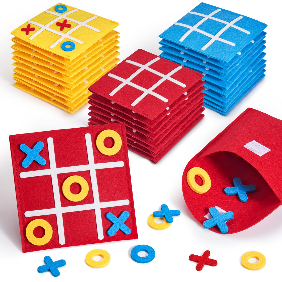 JoyCat Tic Tac Toe mini boards in a 30-pack for classroom or party favors.