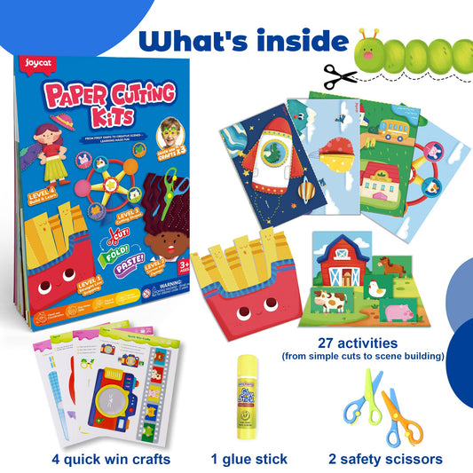 JoyCat scissor level 2 folding activities boost hand coordination.