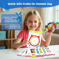 JoyCat scissor level 4 tearing crafts build dexterity and focus.