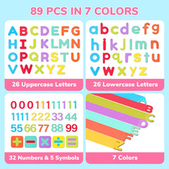 JoyCat uppercase letters sized 2.44 inches for easy handling