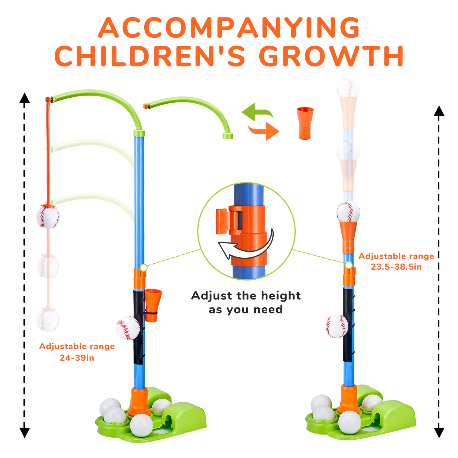 JoyCat weighted base and ground stakes enhance stability during outdoor sessions.