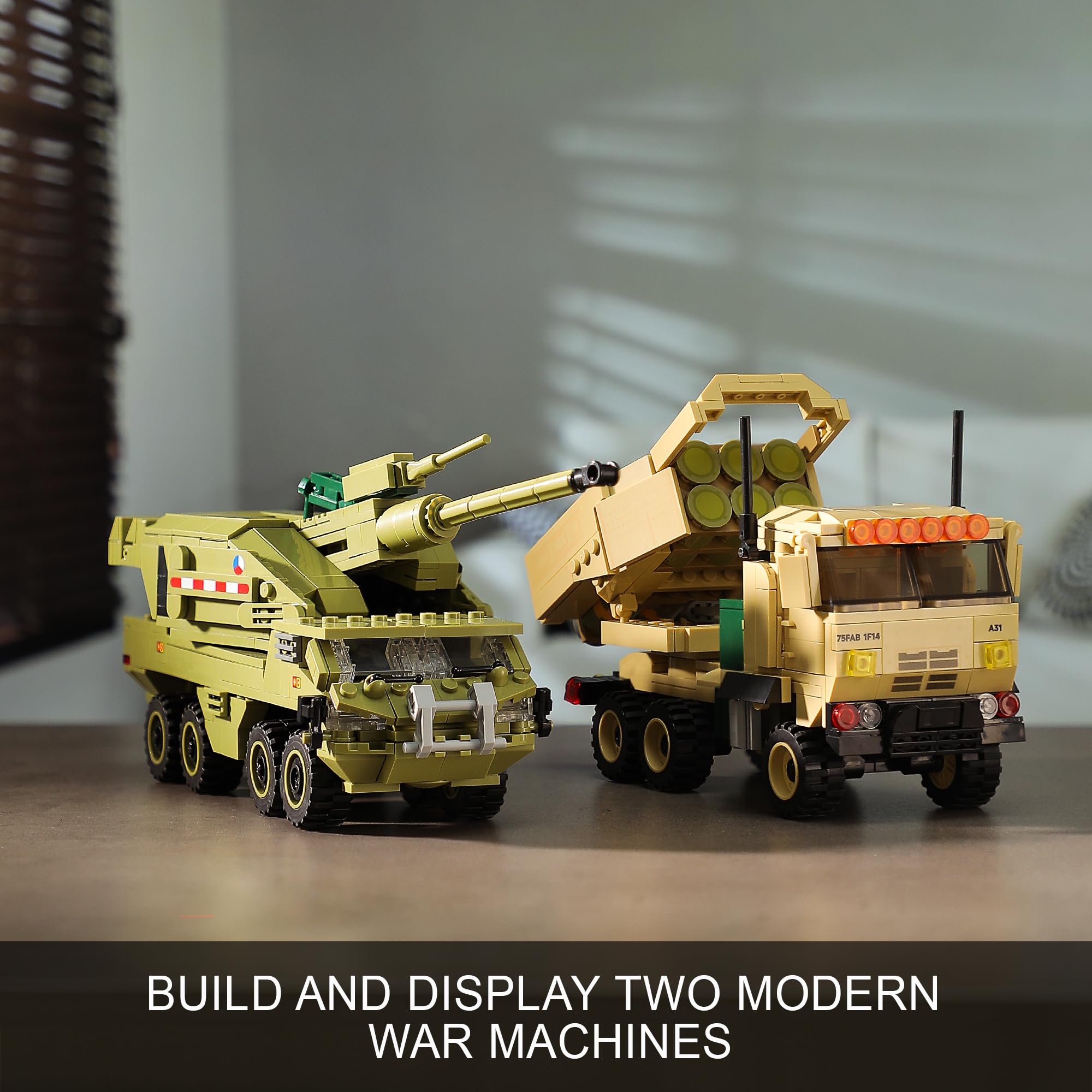 JOYCOLI Dana M2 turret-rotation—rotating turret for engaging role-play scenarios.