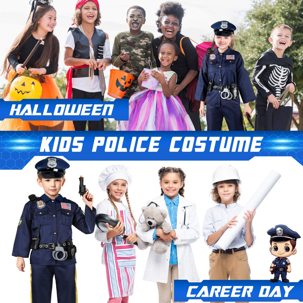Joycover police card and holster for pretend security duties