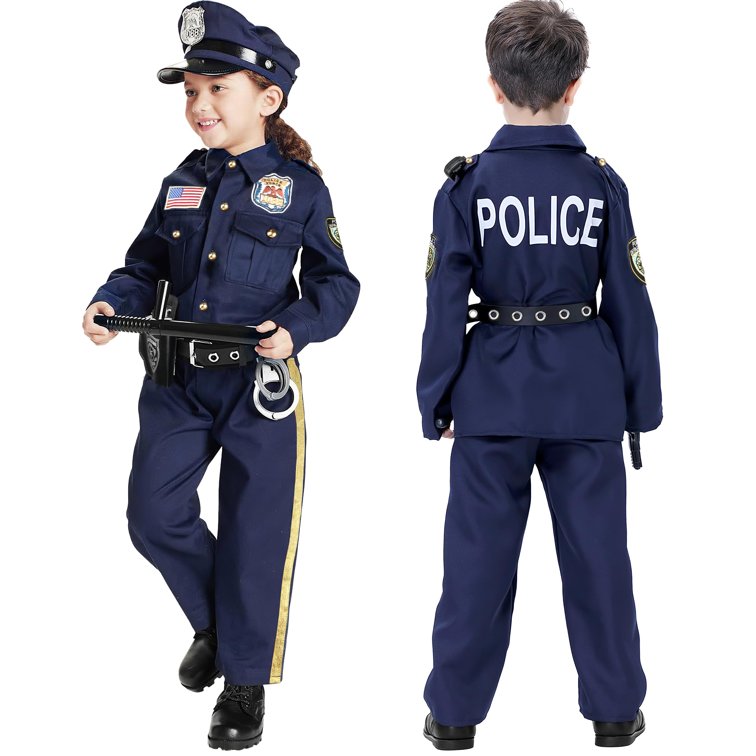 Joycover police hat completes authentic pretend play look