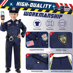 Joycover police hat completes the uniform for immersive role-play