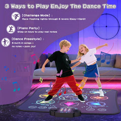 JOYCUDDLE mat showing seven-volume levels for any room