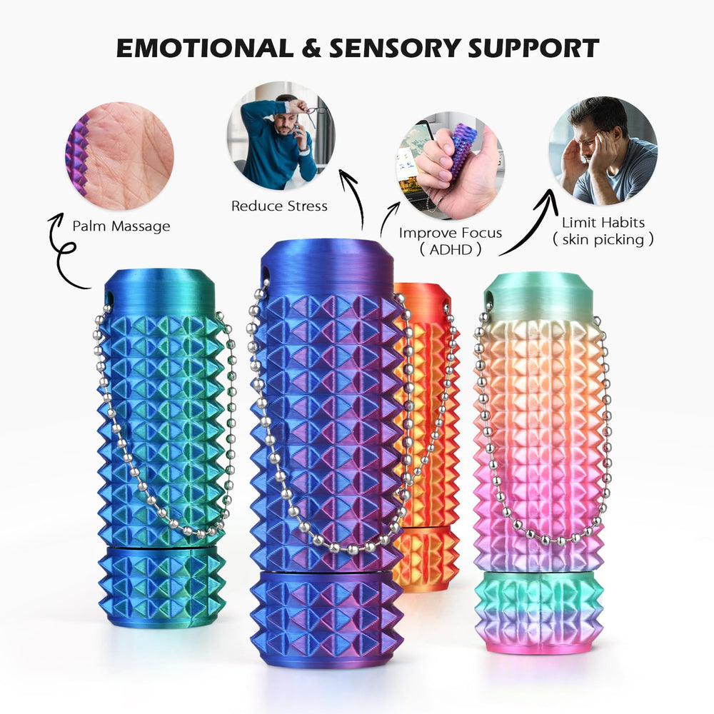 Joyddo Little Ouchies rotatable roller design for dynamic fidgeting.