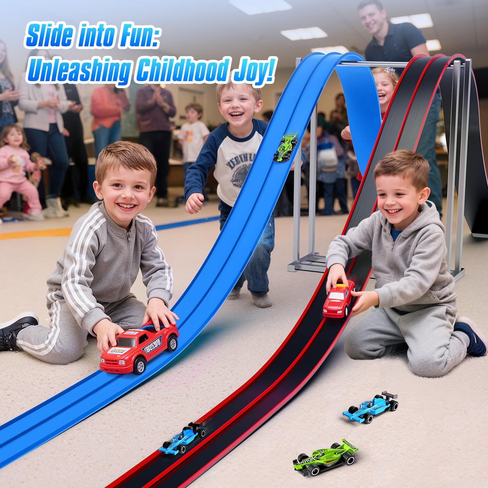 Joyfresh Flex Track durable PVC construction withstands indoor and outdoor use.