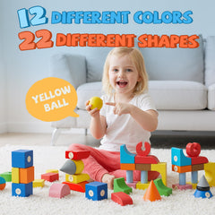 Joyfresh foam magnetic blocks durable soft EVA for safe, easy cleanup and long-term play.