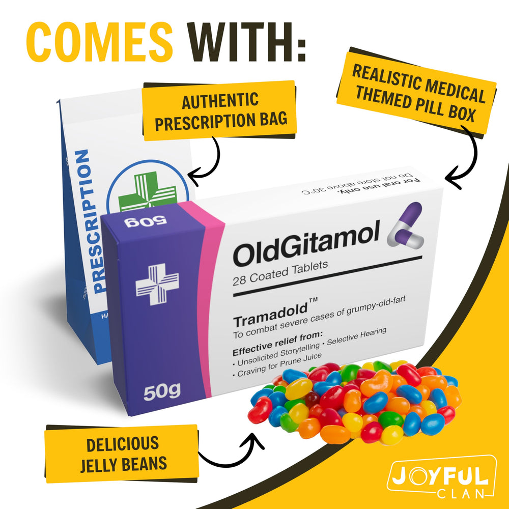 Joyful Clan OldGitamol celebrating milestone birthdays with humor.