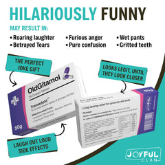 Joyful Clan OldGitamol vegetarian jelly beans as a tasty surprise.