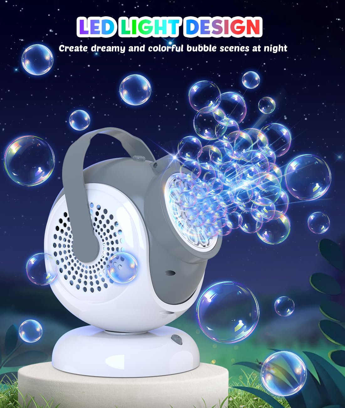 Joyfuture safety-certified device suitable for ages 3 and up.