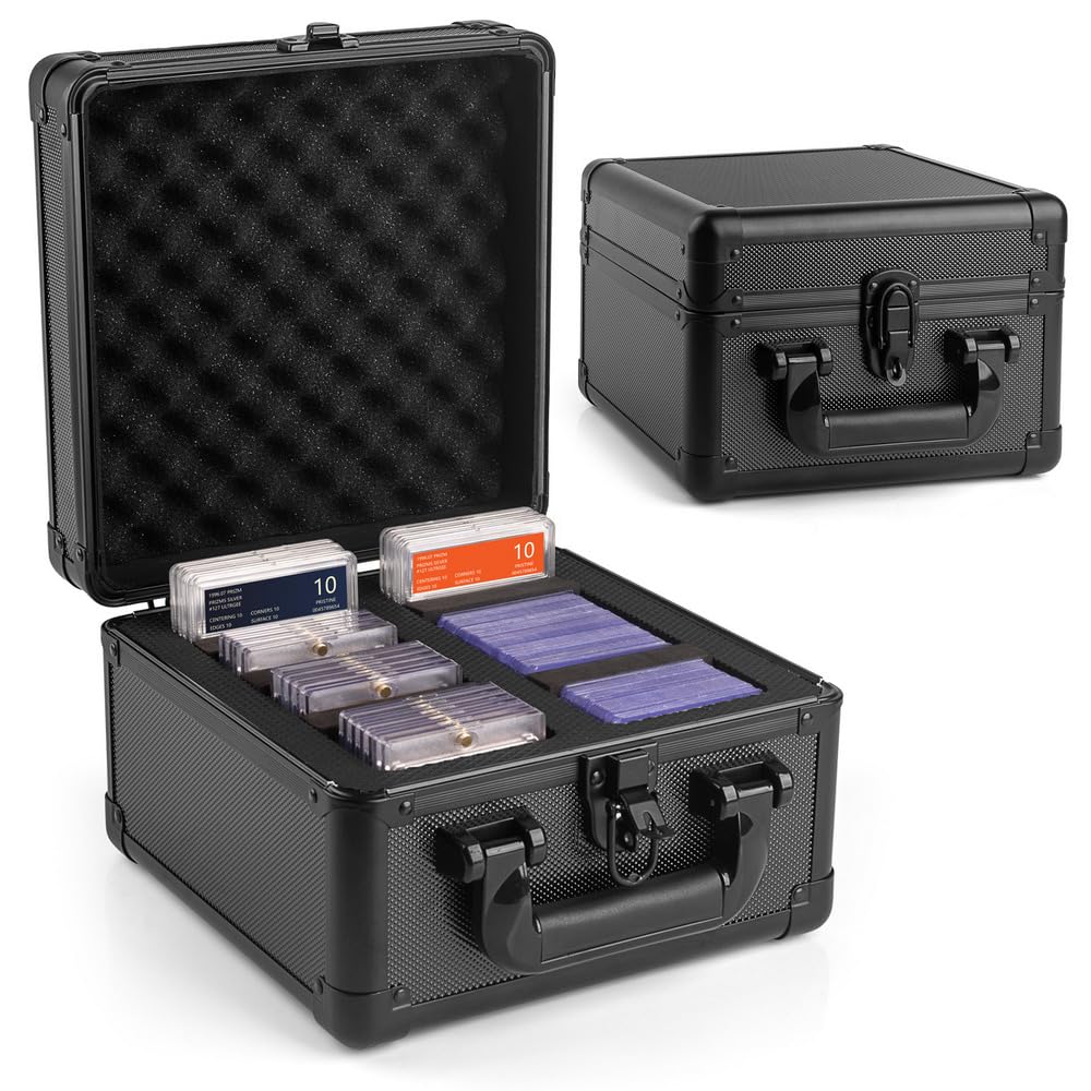JoyHood organized storage supports up to 70 PSA slabs and 1500+ unsleeved cards.