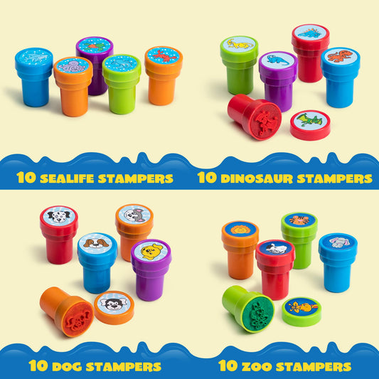 JOYIN Halloween stamp designs enhance party favors and seasonal crafts.