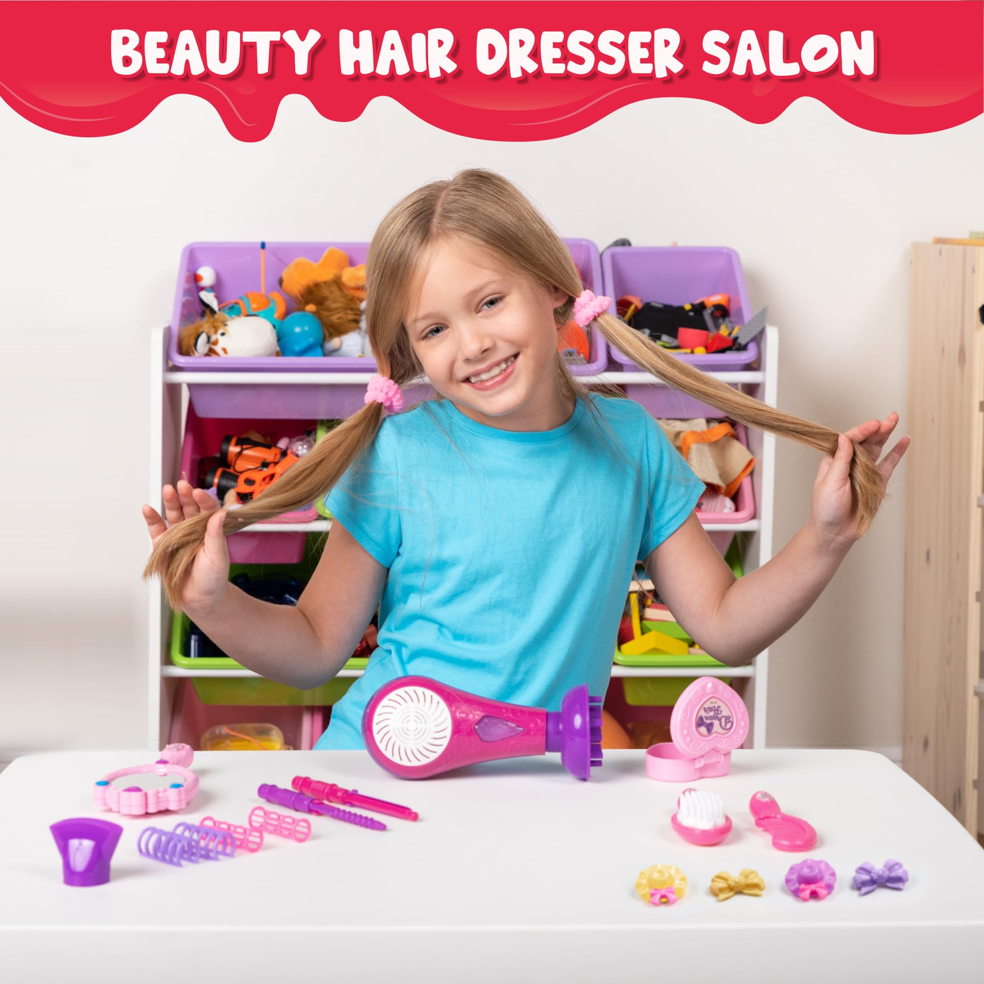 JOYIN combs promote fine motor skills in play styling