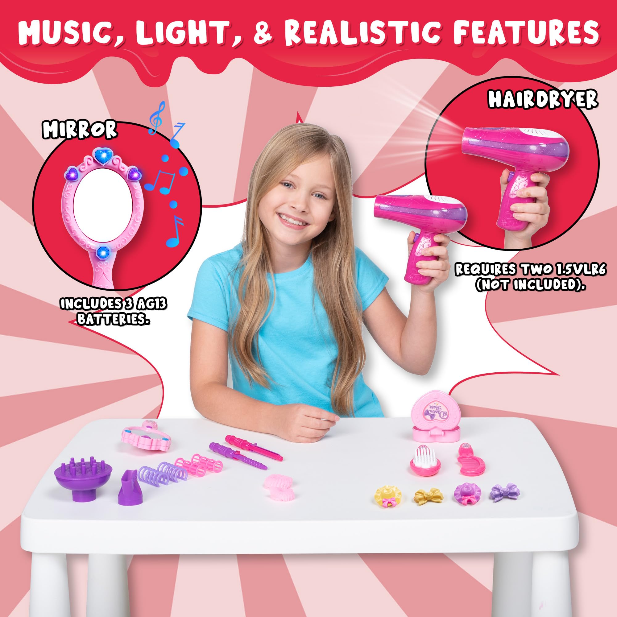 JOYIN curling wand set enables quick, creative hairstyles