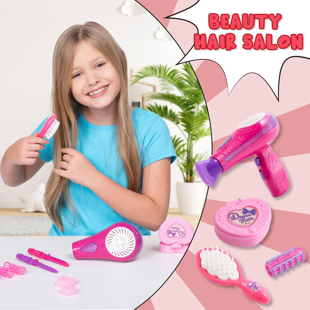 JOYIN hair clips secure styles during pretend salon sessions
