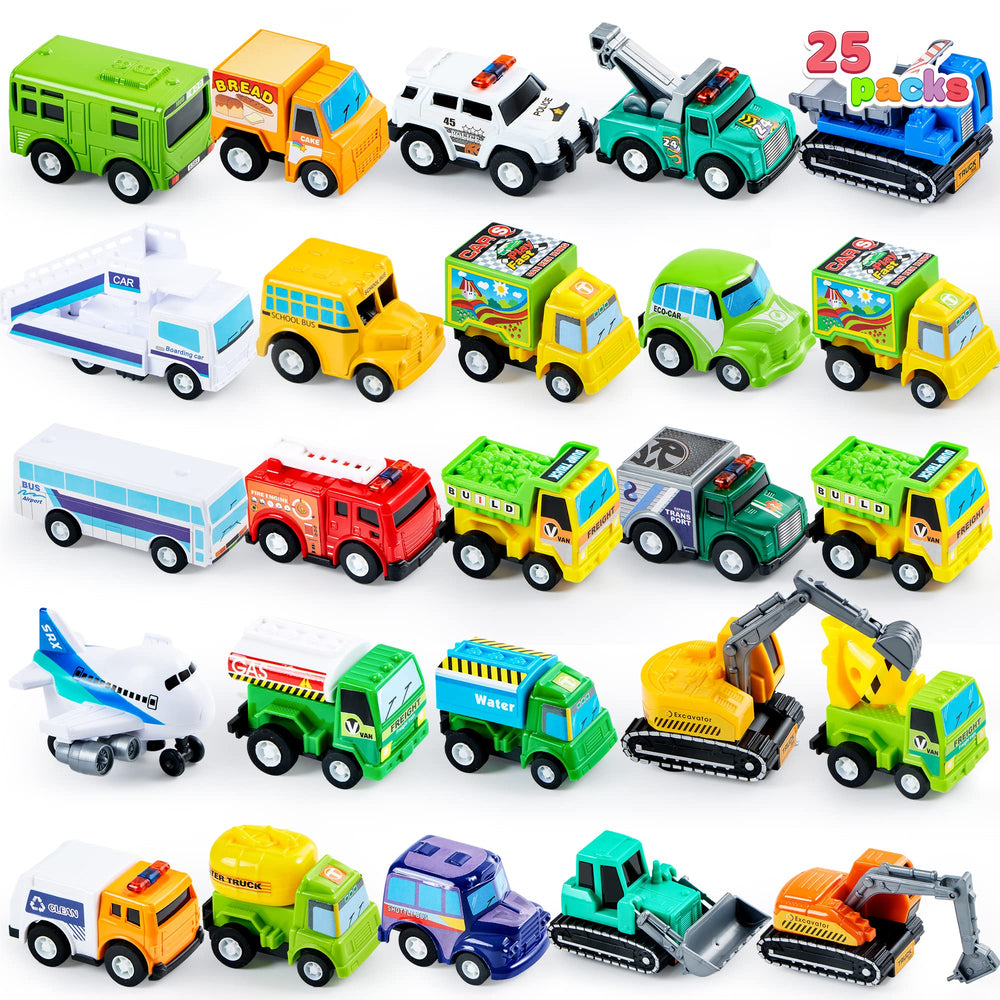JOYIN pull-back transport truck promotes imaginative logistics play for kids
