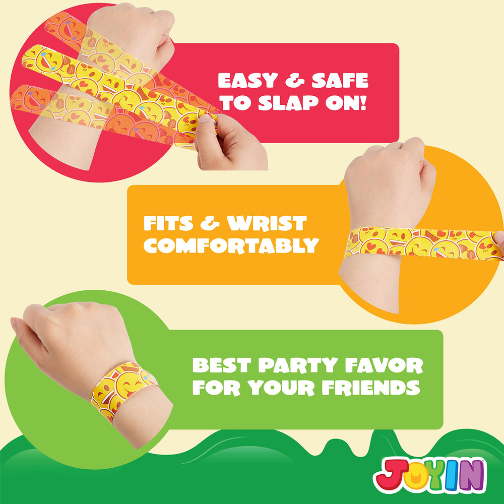 joyin 288-piece slap bracelets with hearts, ideal for valentine gifts and school prizes