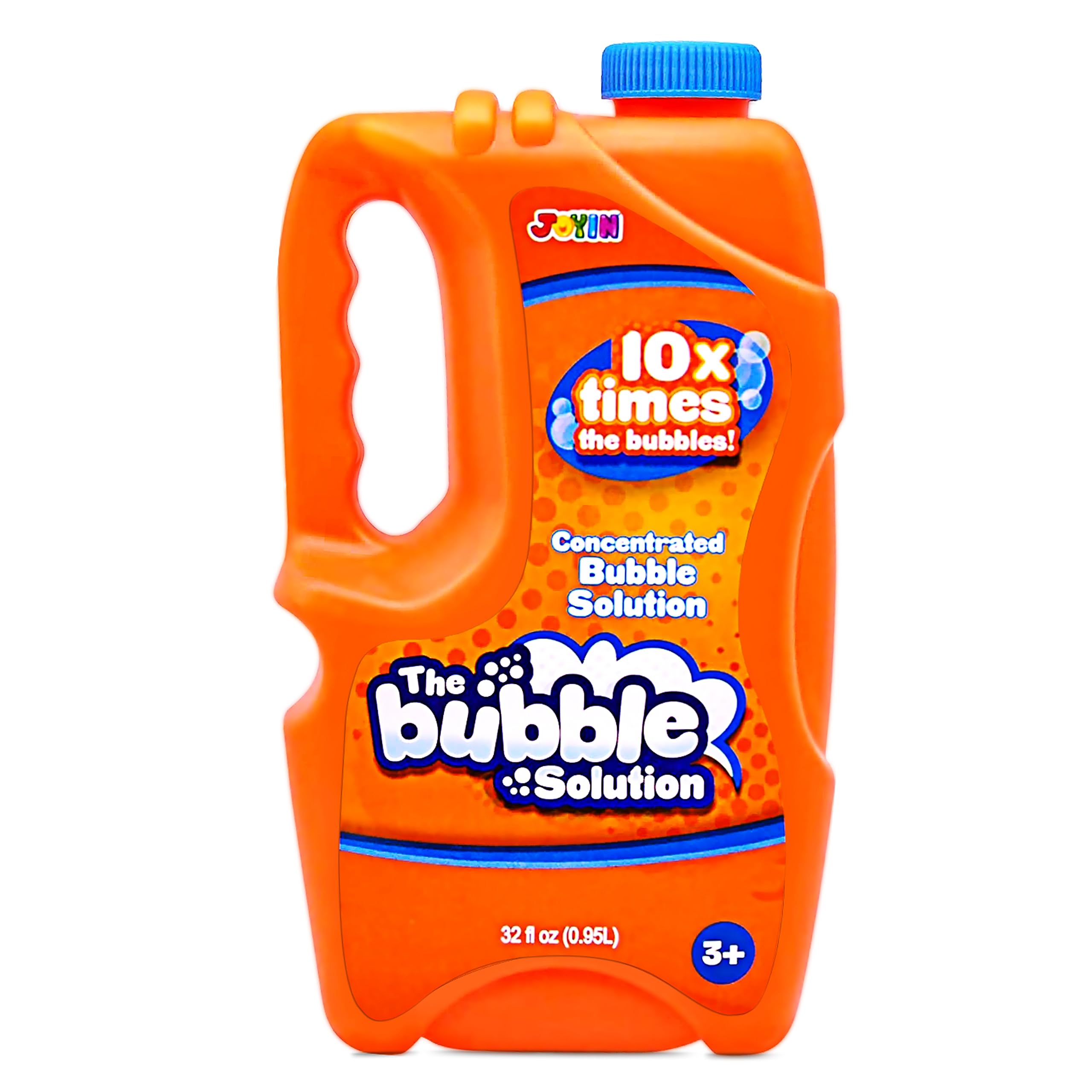 JOYIN 32-oz bubble solution refill pour for quick outdoor play and mess-free setup