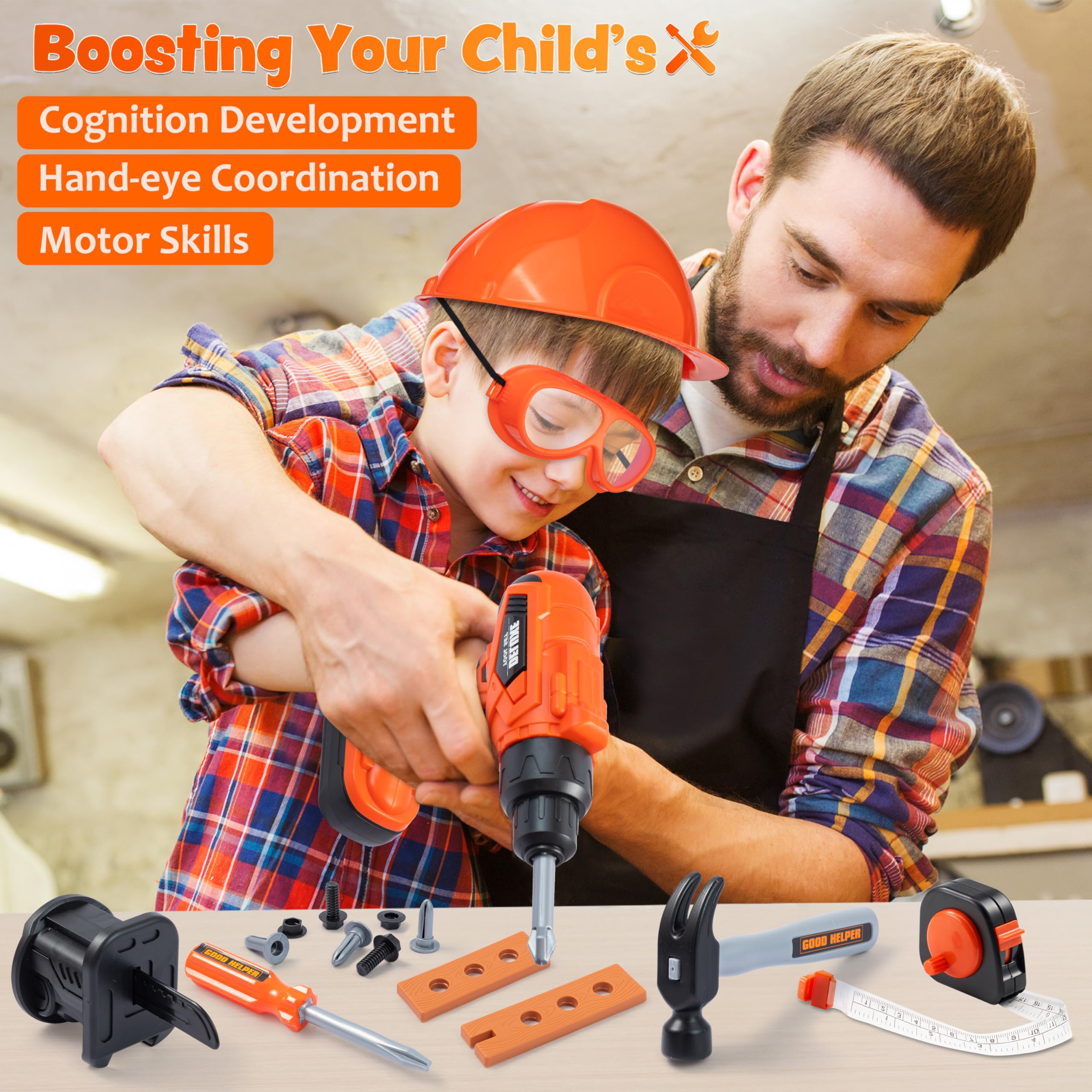 JOYIN portable tool backpack keeps playtime organized on the go.