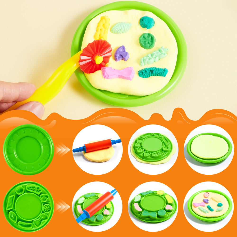 JOYIN 44-piece clay tools set flower cutouts for decorative details and patterns.