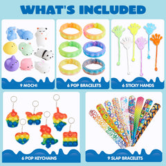 JOYIN slap bracelets offer bright, reusable prizes that spark party excitement.