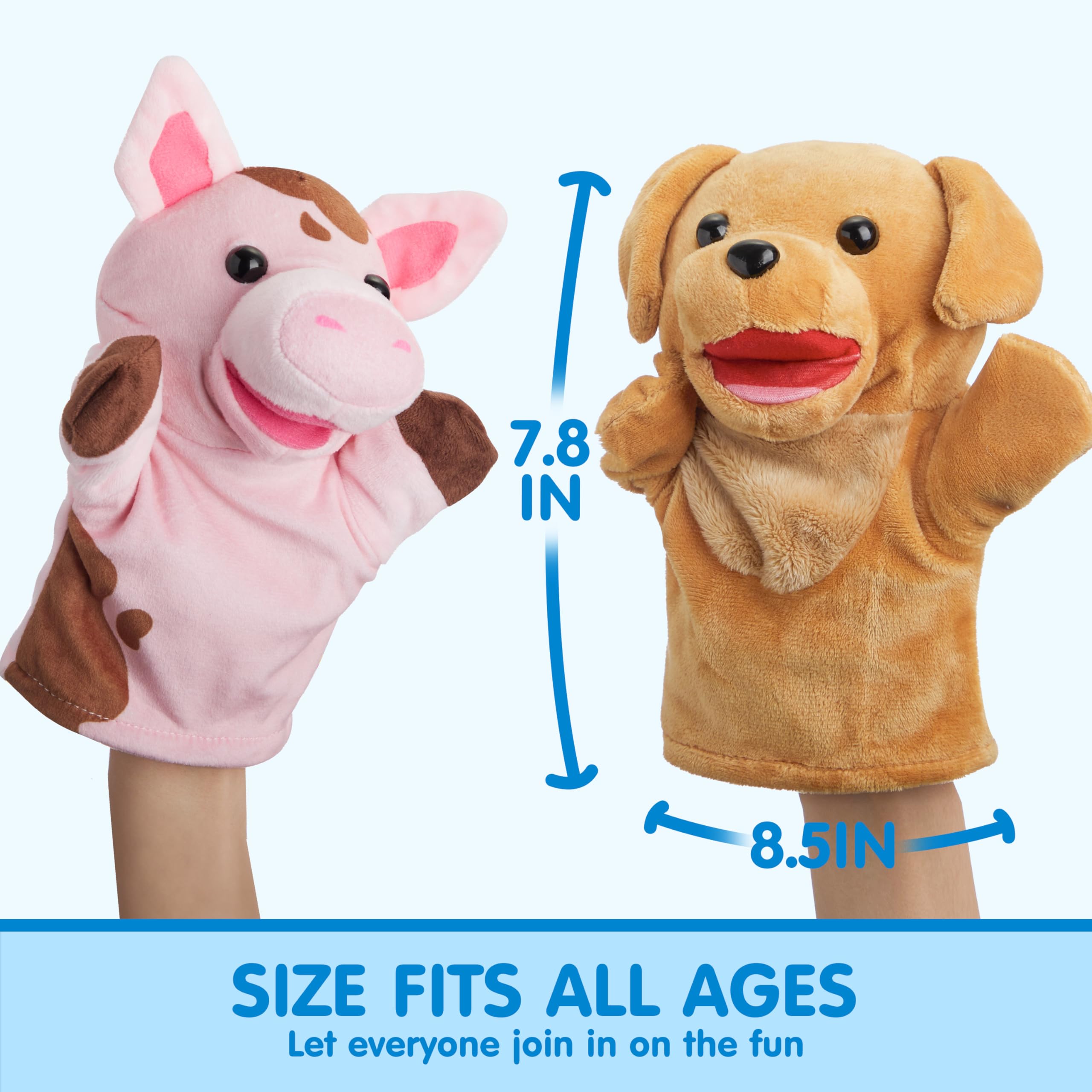 JOYIN horse puppet brings colorful scenes and cooperative play benefits