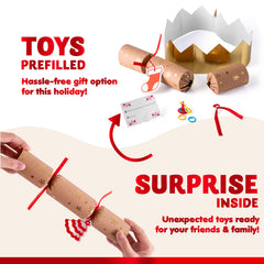 JOYIN 8-piece set design B front, perfect for holiday table decorations