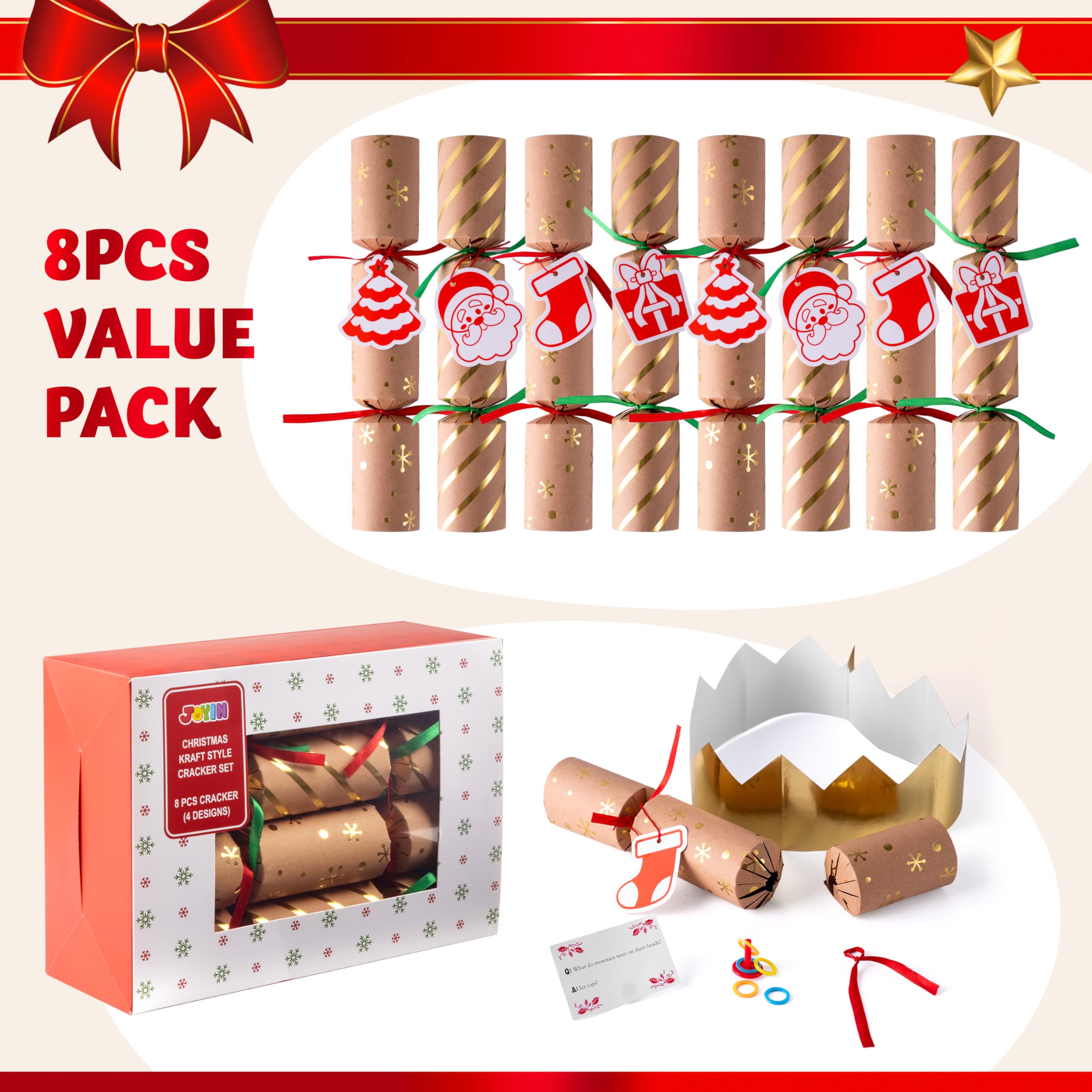 JOYIN design B inside, includes a small gift for guests