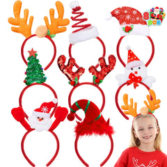 JOYIN reindeer headband adds playful charm for kids' party photos.