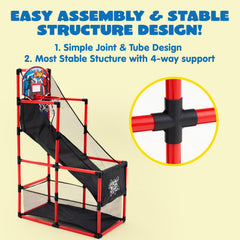 JOYIN air pump included for quick, at-home inflation.