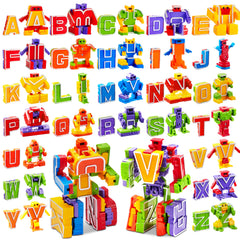 JOYIN Alphabots letters-robot-variant for interactive alphabet learning and imaginative play