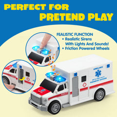 JOYIN ambulance toy ideal for role play and caregiving scenarios